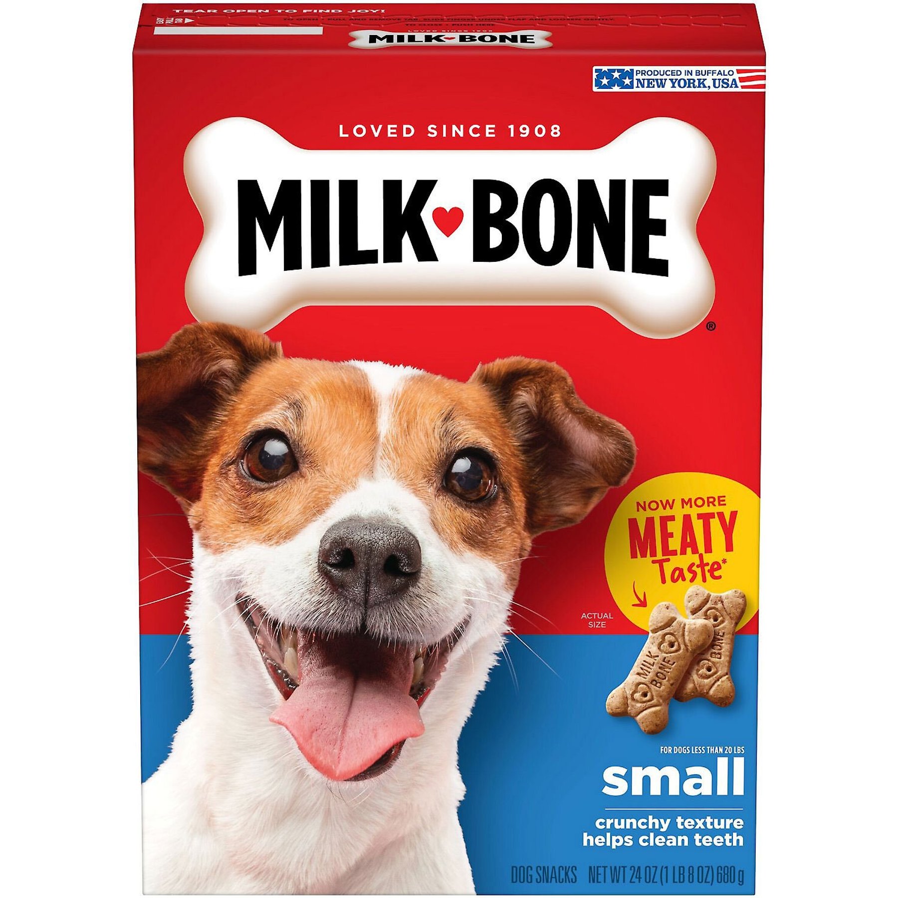 Milk Bone Original Small Biscuit Dog Treats 24 Oz Box Bundle Of 2