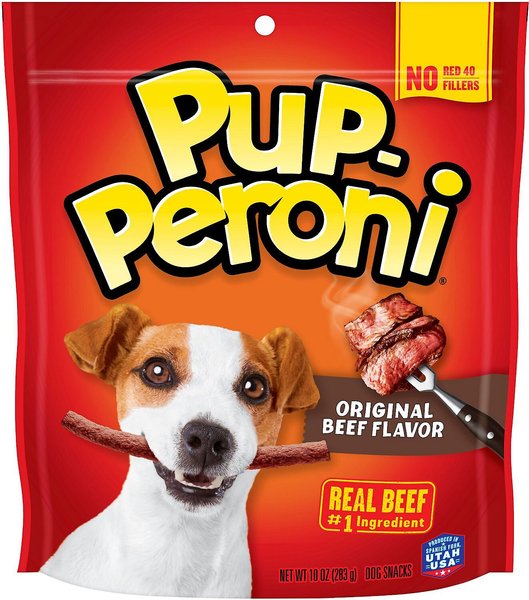 Pup-Peroni Original Beef Flavor Dog Treats, 10-oz bag, bundle of 2 slide 1 of 5