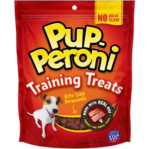 Pup-Peroni Training Treats Made with Real Beef Dog Treats, 5.6-oz bag, bundle of 2