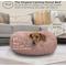 Show in main carousel: Best Friends by Sheri The Original Calming Shag Fur Donut Cuddler Cat & Dog Bed, Dusty Rose, Small slide 5 of 11