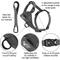 Show in main carousel: Kurgo Tru-Fit Quick Release & Seatbelt Tether Smart Dog Harness, Charcoal, Large  slide 3 of 10