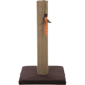 SmartyKat Simply Scratch Jute Cat Scratch Post with Feather Cat Toy