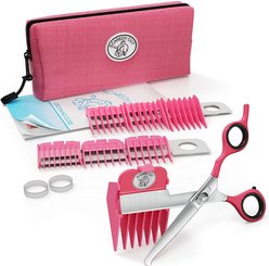 Scaredy Cut Silent Dog, Cat & Small Pet Grooming Kit, 16 piece, Pink, Right-Handed slide 1 of 7