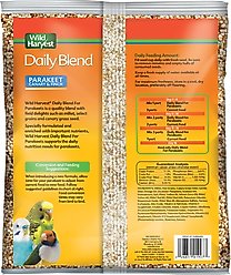 Wild Harvest Daily Blend Nutrition Diet Parakeet Food, 5-lb bag slide 2 of 8