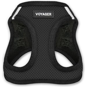 Best Pet Supplies Voyager Step-in Air Dog Harness, Black, XXX-Small