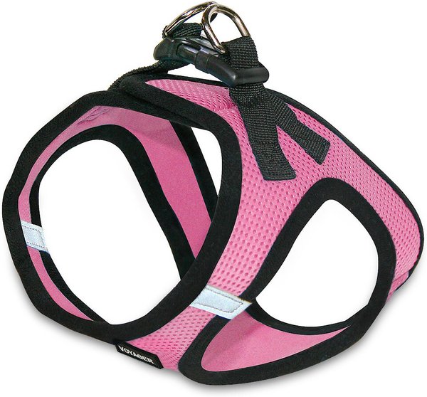 Best Pet Supplies Voyager Step-in Air Allwetter-Netzgeschirr + Reflektierende Hundeleine 1,5 M | Neoprengriff, Für Kleine Bis Große Hunde, Schwarz, Größe L