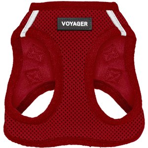 Best Pet Supplies Voyager Step-in Air Dog Harness, Red with Matching Trim, XXX-Small