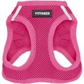 Best Pet Supplies Voyager Step-in Air Dog Harness, Fuchsia with Matching Trim, Medium