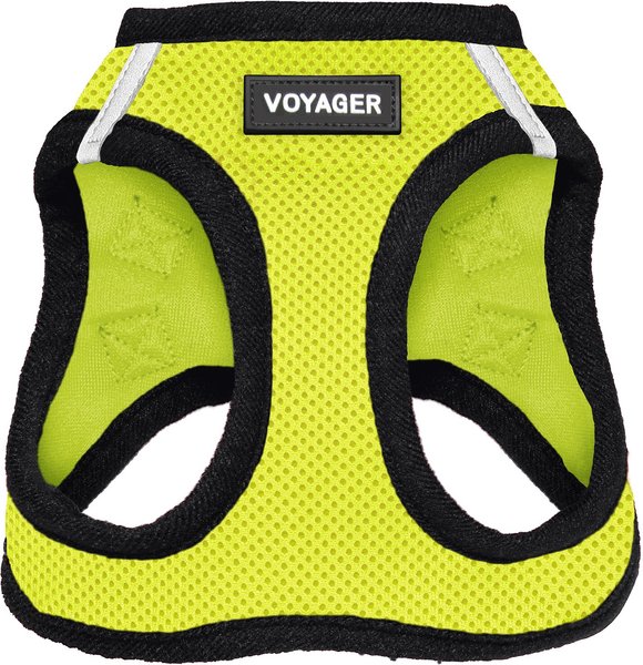 Best Pet Supplies Voyager Step-in Air Dog Harness, Lime Green Base, Medium slide 1 of 4