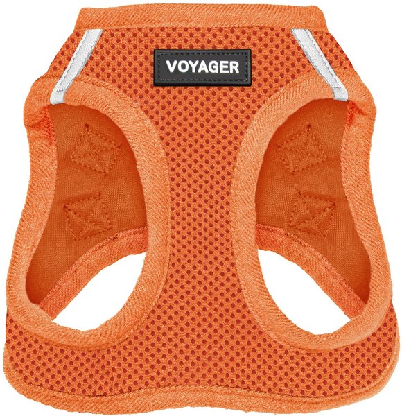 Best Pet Supplies Voyager Step-in Air Dog Harness, Orange with Matching Trim, Medium slide 1 of 4