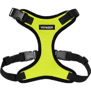 Best Pet Supplies Voyager Step-in Lock Dog Harness, Lime Green, Small