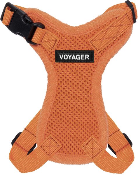 Best Pet Supplies Voyager Step-in Lock Dog Harness, Orange with Matching Trim, XXX-Small slide 1 of 4