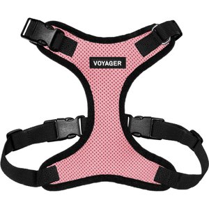 Best Pet Supplies Voyager Step-in Lock Dog Harness, Pink, Small