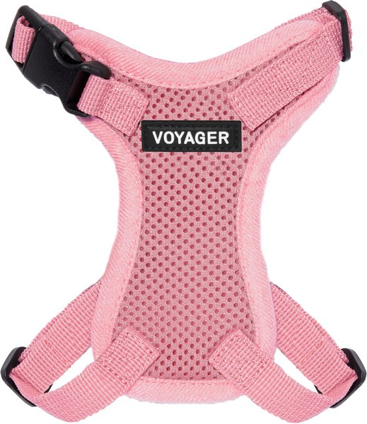 Best Pet Supplies Voyager Step-in Lock Dog Harness, Pink with Matching Trim, XXX-Small slide 1 of 4