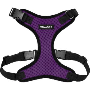 Best Pet Supplies Voyager Step-in Lock Dog Harness, Purple, Large