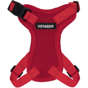 Best Pet Supplies Voyager Step-in Lock Dog Harness, Red with Matching Trim, XXX-Small