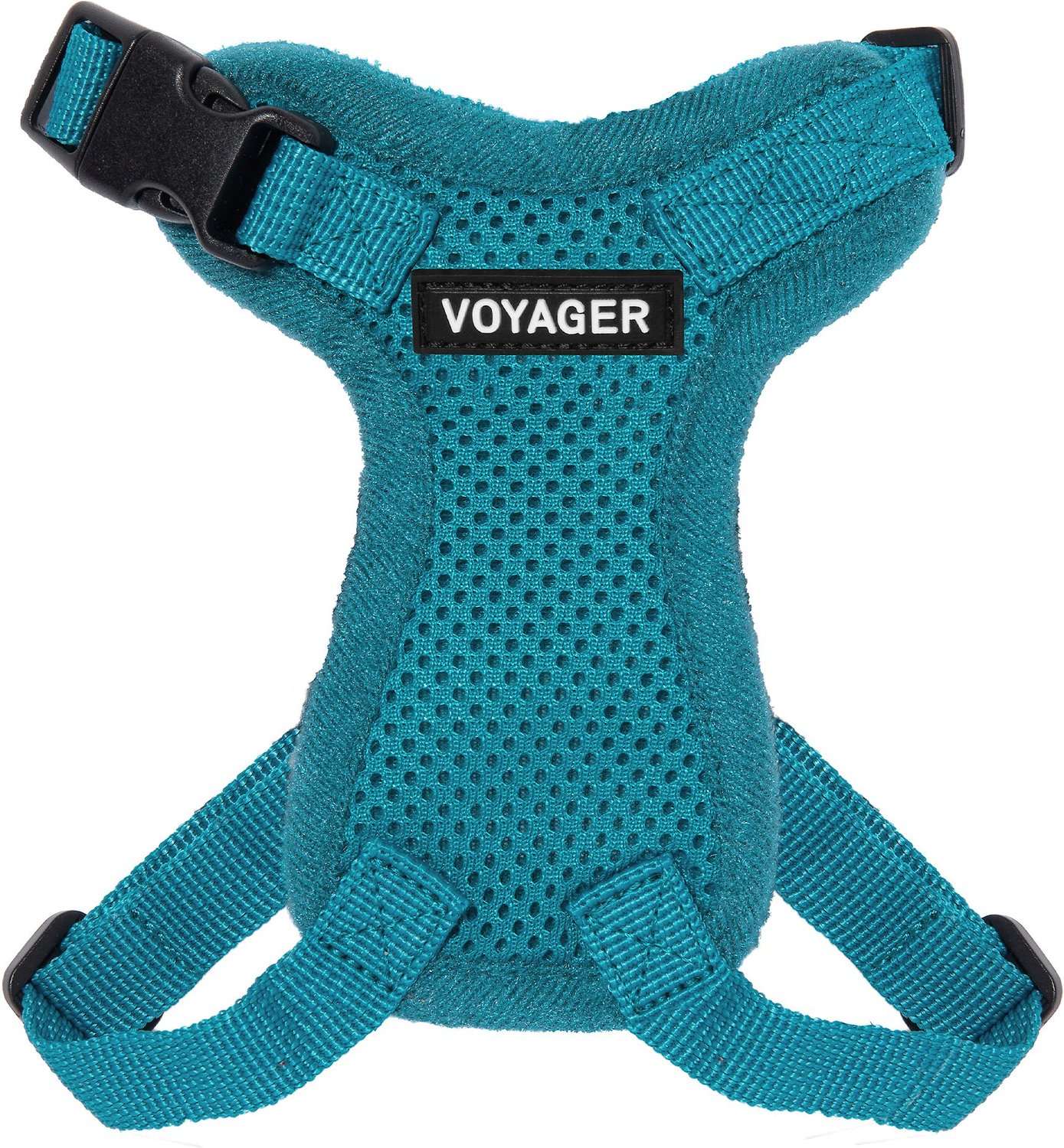 Turquoise, XS Voyager Step-in Lock Dog Harness 217-TQB-XS Chest: 11-16 * Fit Cats Inc Best Pet Supplies Adjustable Step-in Vest Harness for Small and Large Dogs 