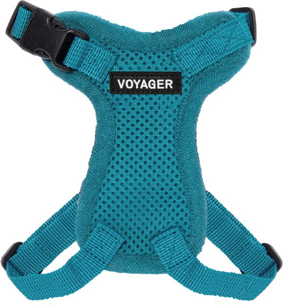 Best Pet Supplies Voyager Step-in Lock Dog Harness, Turquoise with Matching Trim, XXX-Small slide 1 of 4