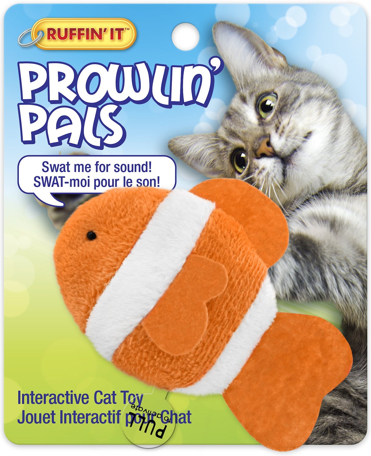 RUFFIN' IT Tilt & Twirl Kitty Swat Cat Toy