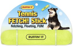 RUFFIN' IT Yellow Tennis Fetch Stick Dog Toy