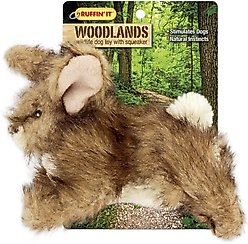 RUFFIN' IT Woodlands Rabbit Plush Dog Toy