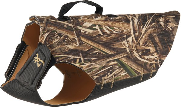 Browning RT Max-5 5MM Neoprene Dog Vest, Mustard Yellow, Small slide 1 of 5