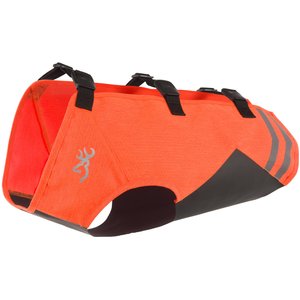 Browning Full Coverage Dog Safety Vest, Orange/Black, Medium