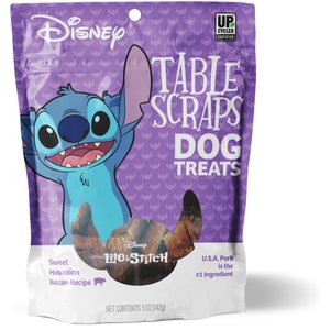 Disney Table Scraps Stitch Sweet Hawaiian Bacon Recipe Jerky Dog Treats, 5-oz bag