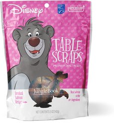Disney Table Scraps Smoked Salmon Recipe Jerky Dog Treats, 5-oz bag