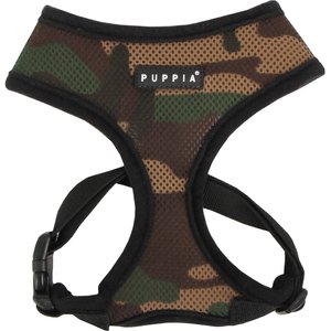 Puppia Soft Polyester Back Clip Dog Harness, Camo, XX-Large: 29 to 41-in chest