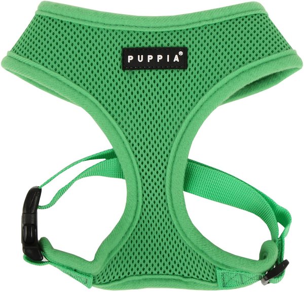 Puppia Soft Polyester Back Clip Dog Harness, Green, XX-Large: 29 to 41-in chest slide 1 of 6