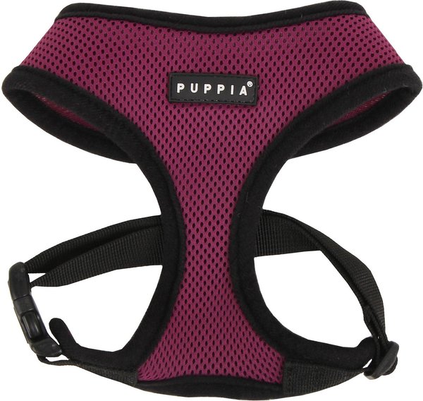 Puppia Soft Polyester Back Clip Dog Harness, Purple, X-Small: 7.5 to 9-in chest slide 1 of 6