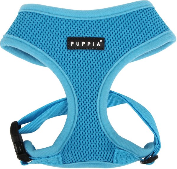 Puppia Soft Polyester Back Clip Dog Harness, Sky Blue, XX-Large: 29 to 41-in chest slide 1 of 6
