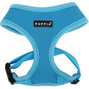 Puppia Soft Polyester Back Clip Dog Harness, Sky Blue, XX-Large: 29 to 41-in chest