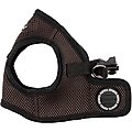 Puppia Vest Polyester Step In Back Clip Dog Harness, Brown, X-Large: 19.6 to 20.4-in chest