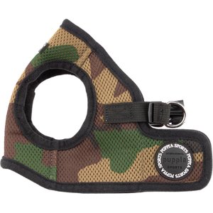 Puppia Vest Polyester Step In Back Clip Dog Harness, Camo, X-Large: 19.6 to 20.4-in chest