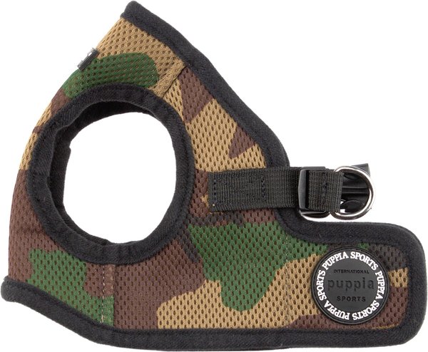 Puppia Vest Polyester Step In Back Clip Dog Harness, Camo, XX-Large: 23.6 to 24.4-in chest slide 1 of 7