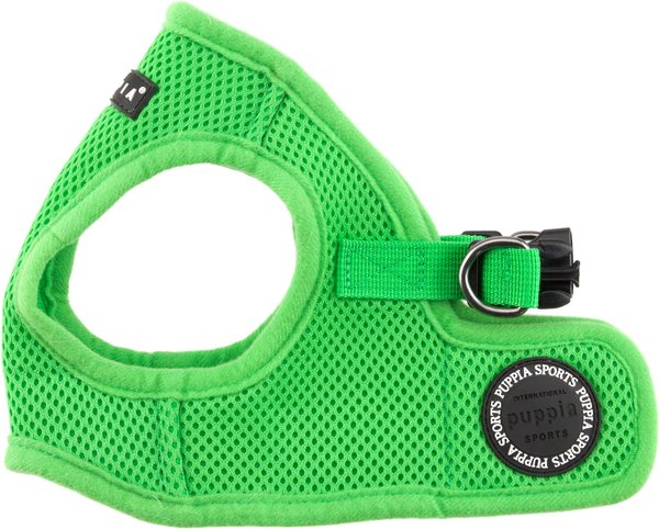 Puppia Vest Polyester Step In Back Clip Dog Harness, Green, XXX-Large: 26.8 to 27.6-in chest slide 1 of 7
