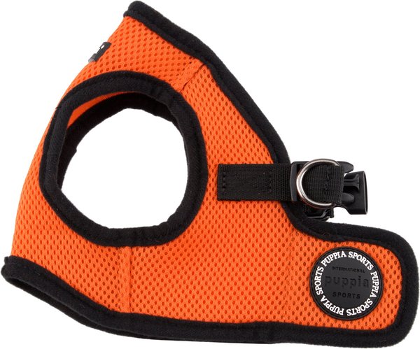 Puppia Vest Polyester Step In Back Clip Dog Harness, Orange, X-Small: 9.5 to 10.2 inches slide 1 of 7