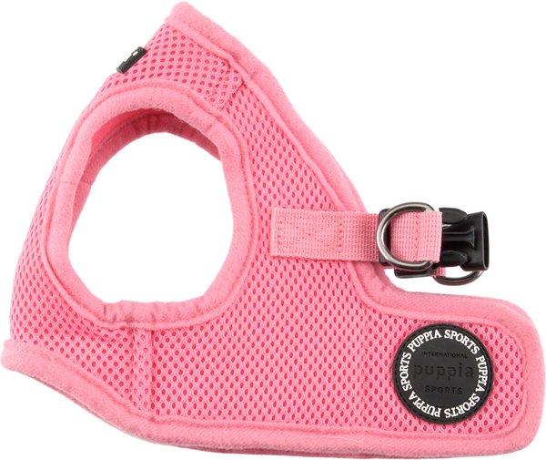 Puppia Vest Polyester Step In Back Clip Dog Harness, Pink, XX-Large: 23.6 to 24.4-in chest slide 1 of 7
