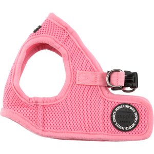 Puppia Vest Polyester Step In Back Clip Dog Harness, Pink, XX-Large: 23.6 to 24.4-in chest