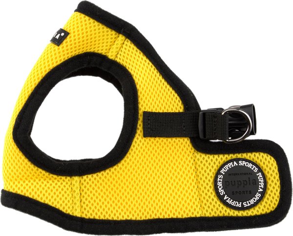 Puppia Vest Polyester Step In Back Clip Dog Harness, Yellow, Small: 10.8 to 11.2-in chest slide 1 of 7