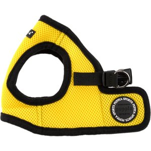 Puppia Vest Polyester Step In Back Clip Dog Harness, Yellow, X-Large: 19.6 to 20.4-in chest