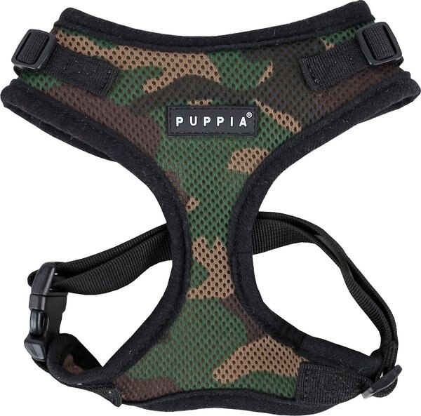 Puppia RiteFit Polyester Back Clip Dog Harness, Camo, X-Large: 21.5 to 31.5-in chest slide 1 of 6