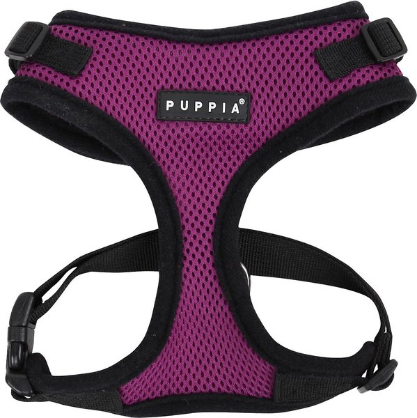 Puppia RiteFit Polyester Back Clip Dog Harness, Purple, Large: 19.5 to 29.5-in chest slide 1 of 6