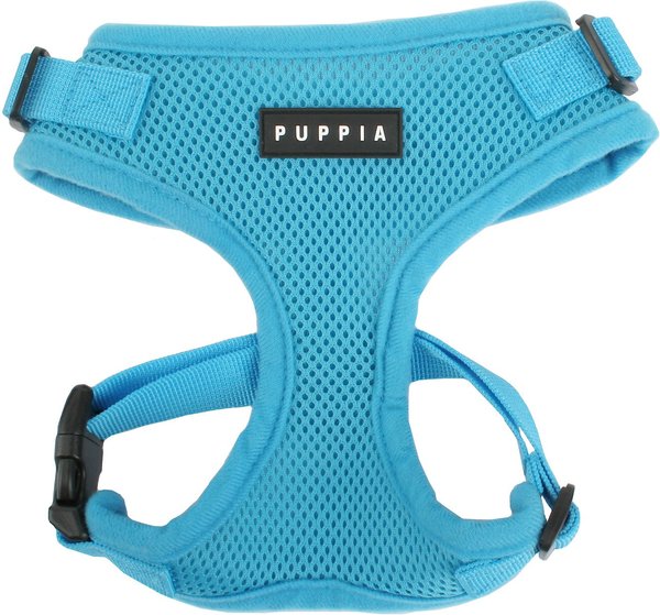 Puppia RiteFit Polyester Back Clip Dog Harness, Sky Blue, Medium: 15.0 to 22.0-in chest slide 1 of 6