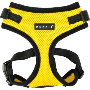 Puppia RiteFit Polyester Back Clip Dog Harness, Yellow, Small: 13.0 to 19.0-in chest