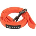 Puppia Two-Tone Polyester Dog Leash, Orange, Medium: 3.94-ft long, 0.6-in wide