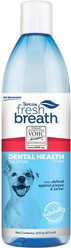 TropiClean Fresh Breath Dental Health Solution Dog Dental Water Additive, 16-oz bottle
