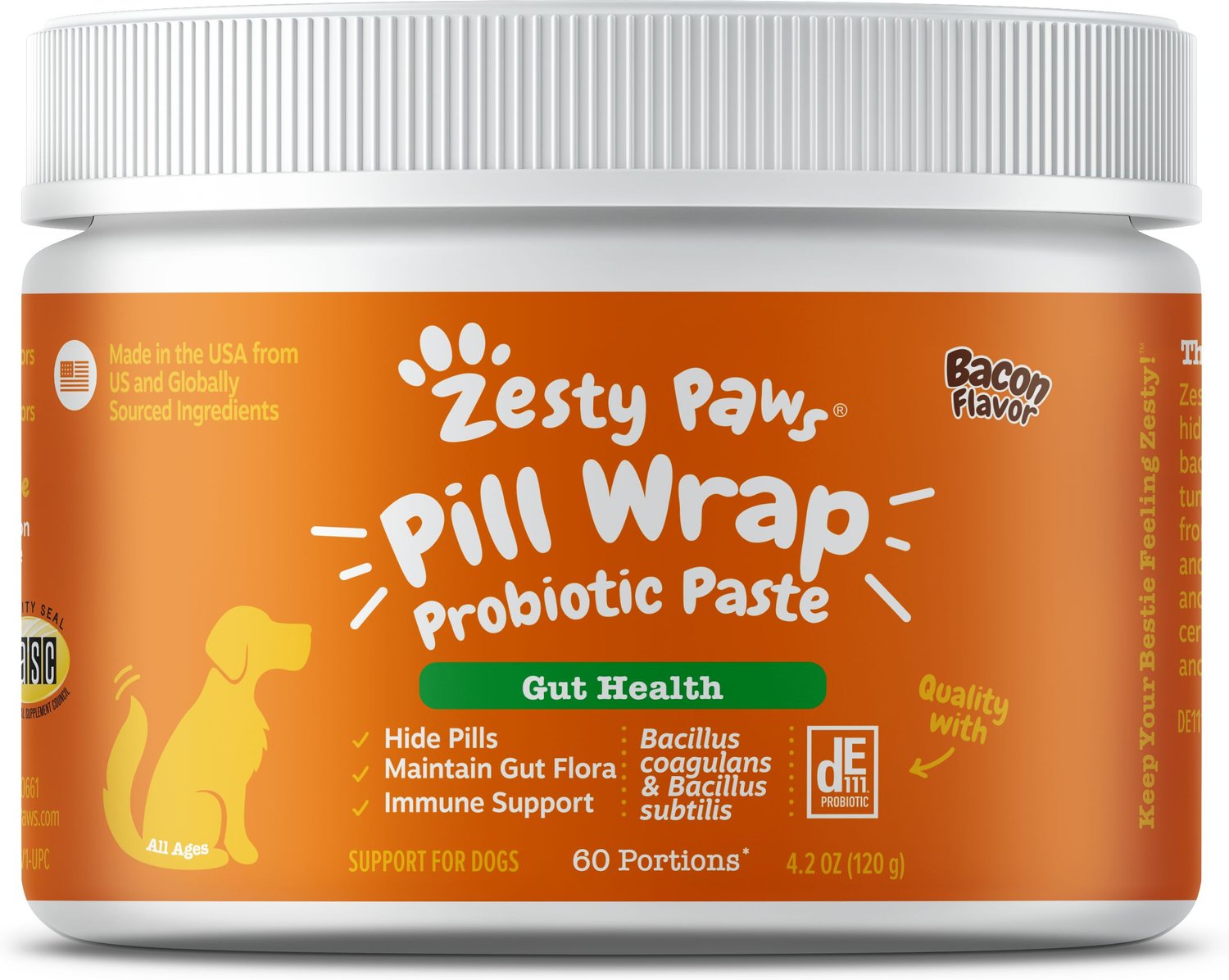 Zesty Paws Mobility Broth Booster Hip & Joint Supplement For Dogs Chicken  Bone Broth Flavor